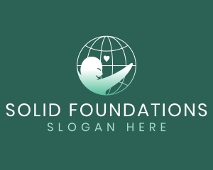 Global Care Support logo design