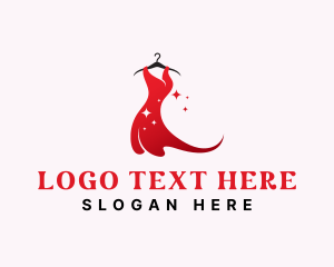 Fashion Show - Stylish Fashion Dress logo design