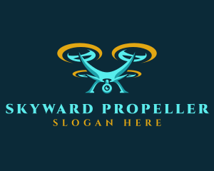 Propeller - Propeller Drone Camera logo design