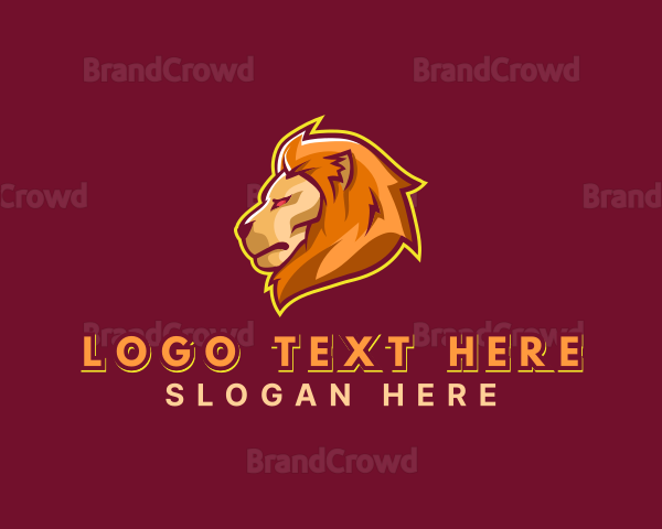 Lion Wild Animal Logo