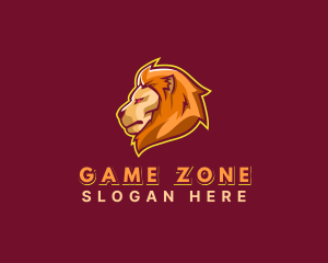 Lion Wild Animal logo design