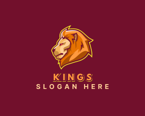 Lion Wild Animal logo design