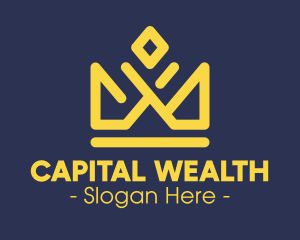 Capital - Royal Crown Jewel logo design