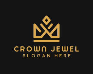 Royal Crown Jewel logo design