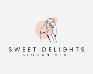 Plastic Surgery - Woman Face Skincare logo design