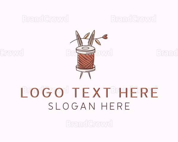 Flower Yarn Needle Logo