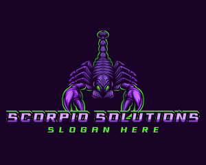 Scorpion Toxic Gaming logo design