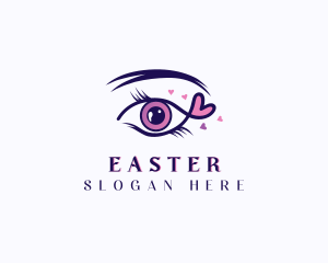 Eyelash - Beauty Grooming Makeup logo design