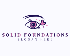 Eyelash - Beauty Grooming Makeup logo design