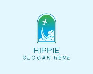 Airplane Travel Flight Logo