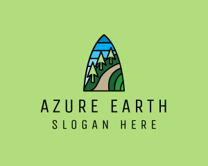 Mountain Path Mosaic  logo design