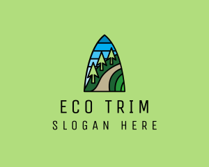 Mountain Path Mosaic  logo design