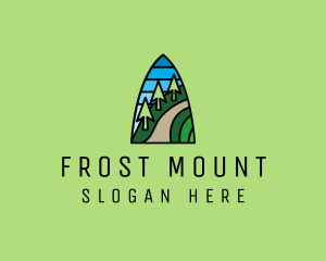 Mountain Path Mosaic  logo design