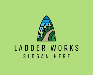 Mountain Path Mosaic  logo design