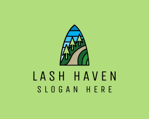 Mountain Path Mosaic  logo design