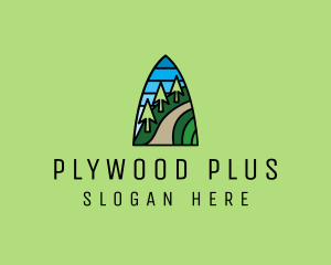 Mountain Path Mosaic  logo design