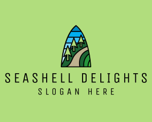 Mountain Path Mosaic  logo design