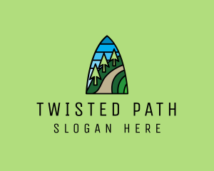 Mountain Path Mosaic  logo design