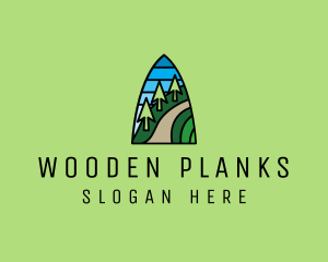 Mountain Path Mosaic  logo design