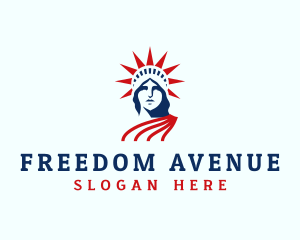 Liberty - USA Statue of Liberty logo design