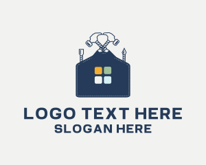 Structure - House Construction Tools logo design