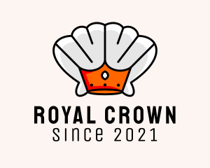 Royal - Royal Clam Crown logo design
