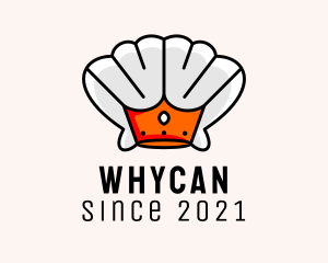 Seafood - Royal Clam Crown logo design