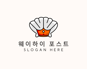 Royal Clam Crown  logo design