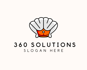 Royal Clam Crown  logo design