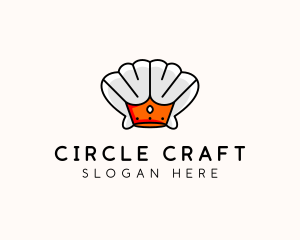 Royal Clam Crown  logo design