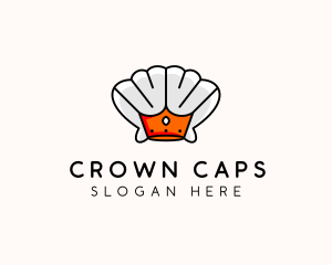 Royal Clam Crown  logo design