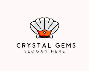 Royal Clam Crown  logo design