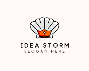 Royal Clam Crown  logo design