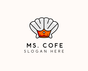 Royal Clam Crown  logo design