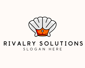 Royal Clam Crown  logo design