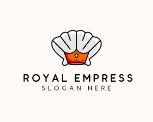 Royal Clam Crown  logo design