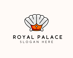 Royal Clam Crown  logo design