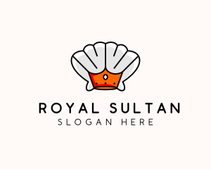 Royal Clam Crown  logo design