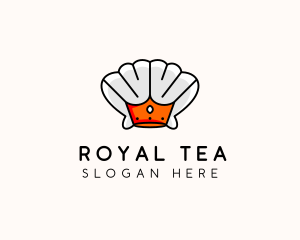 Royal Clam Crown  logo design