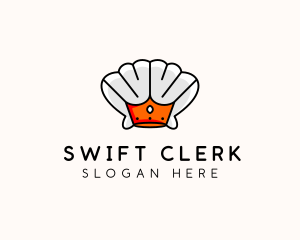 Royal Clam Crown  logo design