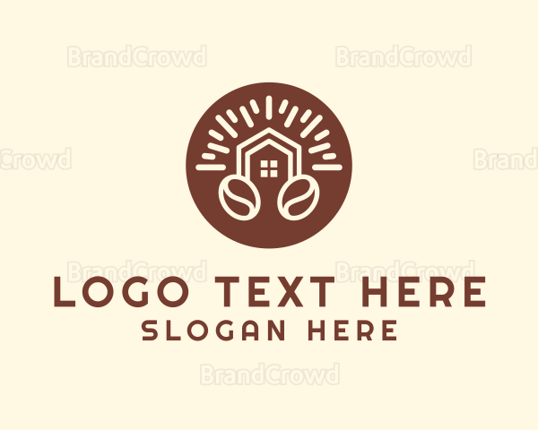 Realty House Coffee Bean Logo