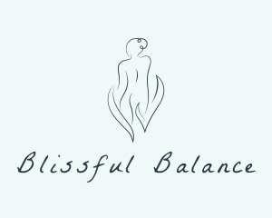 Nature Female Body logo design