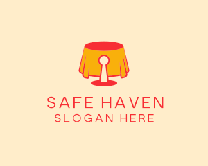 Safe Table Lock logo design