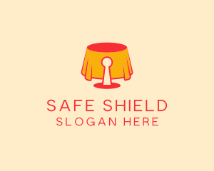 Safe Table Lock logo design