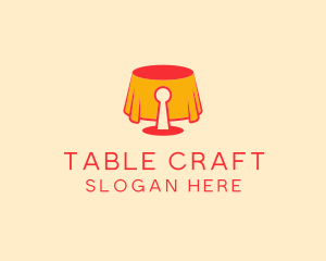 Table - Safe Table Lock logo design
