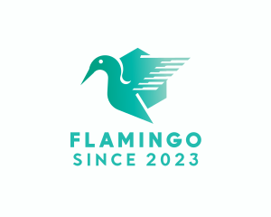 Zoology - Modern Gradient Hummingbird logo design