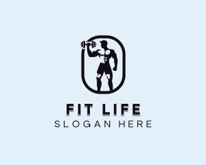 Gym Fitness Bodybuilder logo design