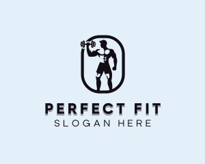 Gym Fitness Bodybuilder logo design