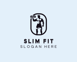 Gym Fitness Bodybuilder logo design