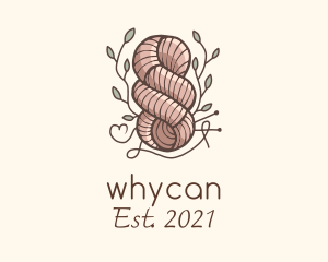 Etsy Store - Leaf Thread Knot logo design